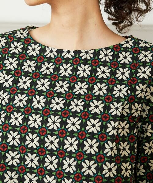 Jocomomola / ホコモモラ シャツ・ブラウス | Callle de la Ruda 幾何柄プリントブラウス | 詳細3