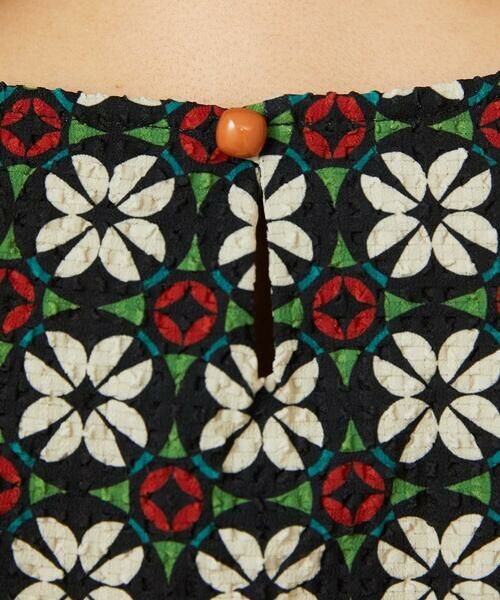 Jocomomola / ホコモモラ シャツ・ブラウス | Callle de la Ruda 幾何柄プリントブラウス | 詳細6