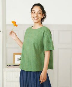 Jocomomola / ホコモモラ シャツ・ブラウス | Chiquito チェックプルオーバーブラウス