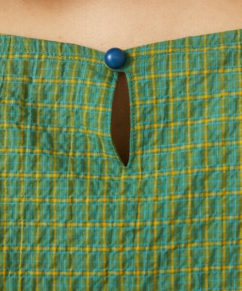 Jocomomola / ホコモモラ シャツ・ブラウス | Chiquito チェックプルオーバーブラウス | 詳細5