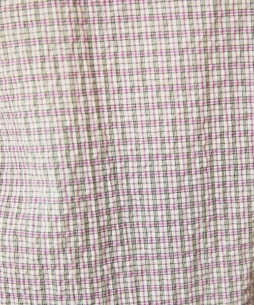 Jocomomola / ホコモモラ シャツ・ブラウス | Chiquito チェックプルオーバーブラウス | 詳細9