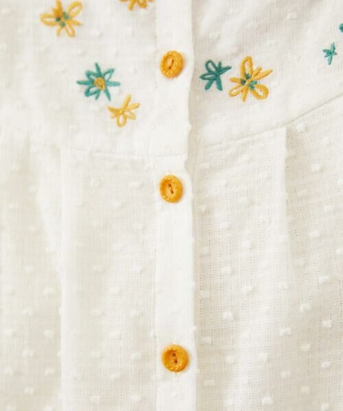 Jocomomola / ホコモモラ シャツ・ブラウス | Nadar entre flores フラワー刺繍ブラウス | 詳細11