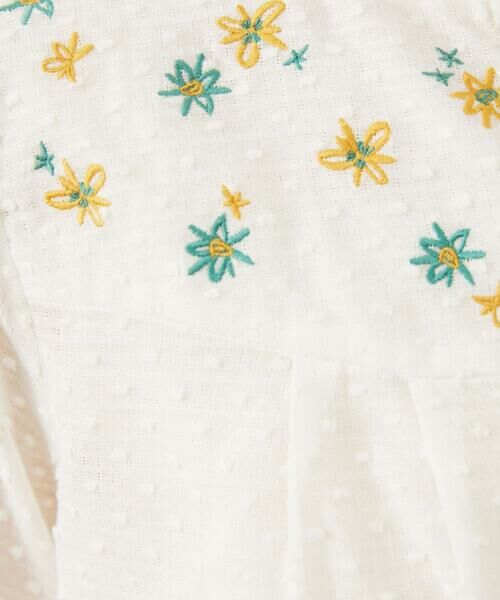 Jocomomola / ホコモモラ シャツ・ブラウス | Nadar entre flores フラワー刺繍ブラウス | 詳細12