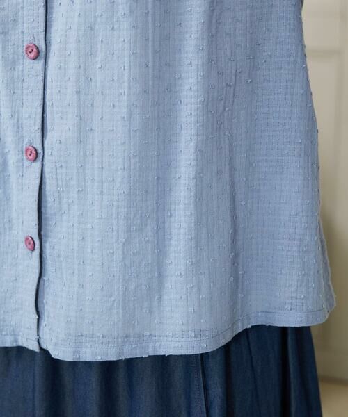 Jocomomola / ホコモモラ シャツ・ブラウス | Nadar entre flores フラワー刺繍ブラウス | 詳細8