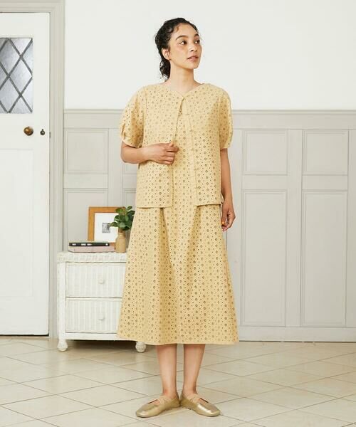 Jocomomola / ホコモモラ シャツ・ブラウス | 【2WAY】アイレットコットンレースブラウス | 詳細2