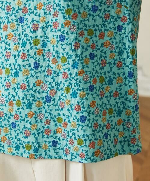 Jocomomola / ホコモモラ シャツ・ブラウス | Calle del Almendro ロールカラープリントブラウス | 詳細6