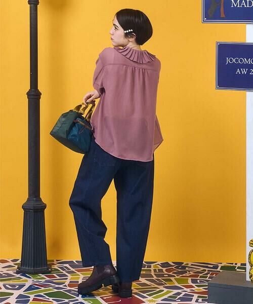 Jocomomola / ホコモモラ シャツ・ブラウス | 【2WAY】Pleats スパンローンフリルブラウス | 詳細19