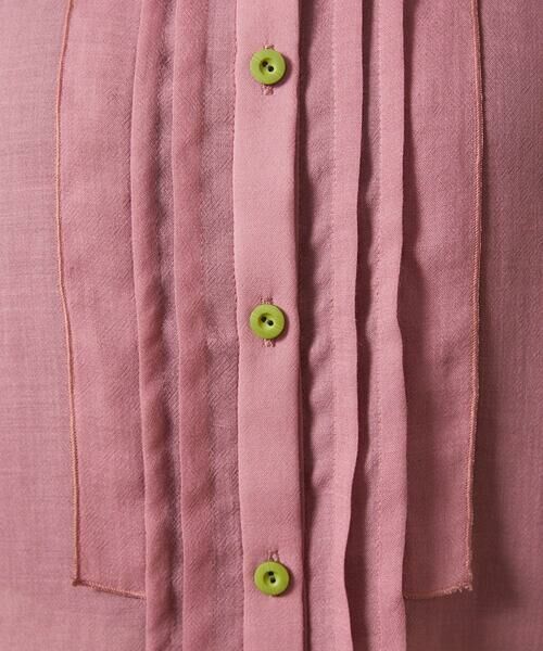 Jocomomola / ホコモモラ シャツ・ブラウス | 【2WAY】Pleats スパンローンフリルブラウス | 詳細6