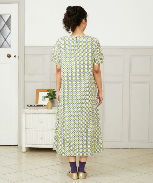 Jocomomola / ホコモモラ ロング・マキシ丈ワンピース | Callle de la Ruda 幾何柄プリントワンピース | 詳細2