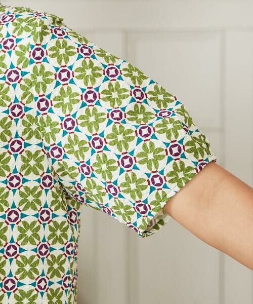 Jocomomola / ホコモモラ ロング・マキシ丈ワンピース | Callle de la Ruda 幾何柄プリントワンピース | 詳細4