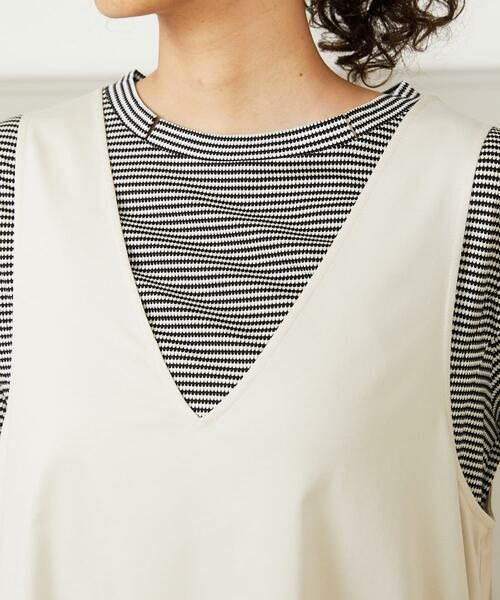 Jocomomola / ホコモモラ ロング・マキシ丈ワンピース | Monotono フラワーモチーフジャンパースカート | 詳細3