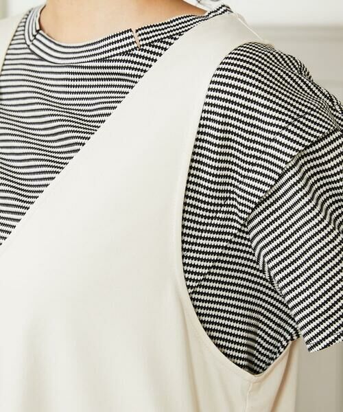 Jocomomola / ホコモモラ ロング・マキシ丈ワンピース | Monotono フラワーモチーフジャンパースカート | 詳細4