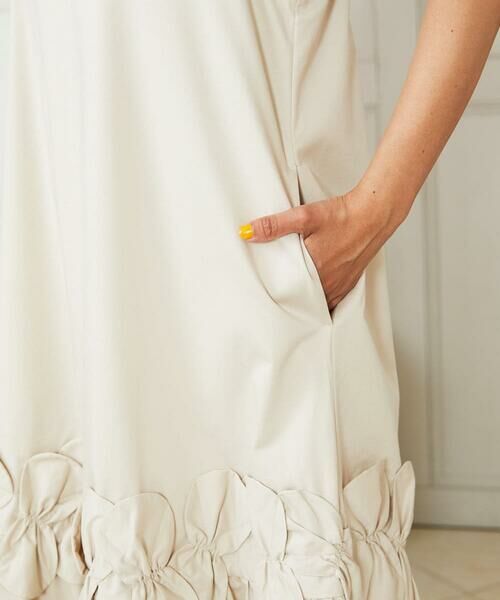 Jocomomola / ホコモモラ ロング・マキシ丈ワンピース | Monotono フラワーモチーフジャンパースカート | 詳細5