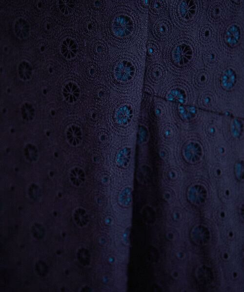 Jocomomola / ホコモモラ ロング・マキシ丈ワンピース | アイレットコットンレースワンピース | 詳細11