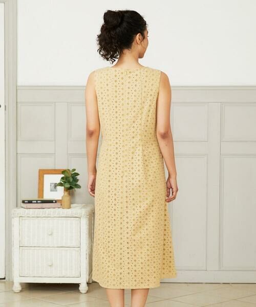 Jocomomola / ホコモモラ ロング・マキシ丈ワンピース | アイレットコットンレースワンピース | 詳細2