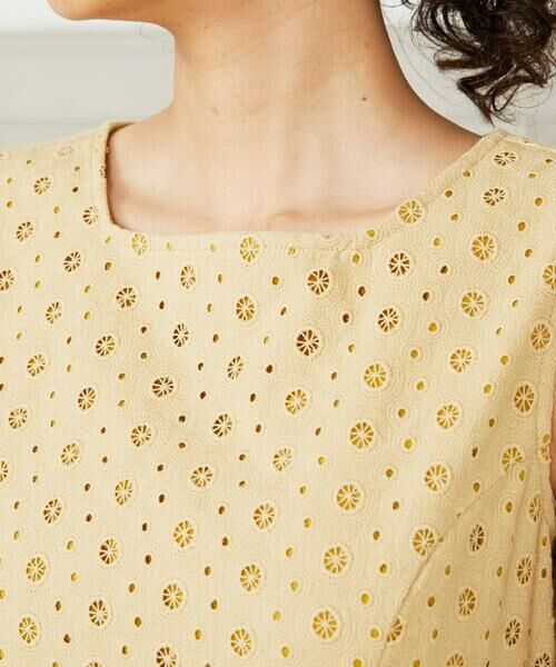Jocomomola / ホコモモラ ロング・マキシ丈ワンピース | アイレットコットンレースワンピース | 詳細3