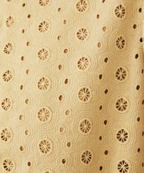 Jocomomola / ホコモモラ ロング・マキシ丈ワンピース | アイレットコットンレースワンピース | 詳細8