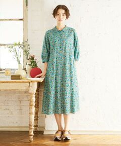 Jocomomola / ホコモモラ ロング・マキシ丈ワンピース | Calle del Almendro  プリントシャツワンピース