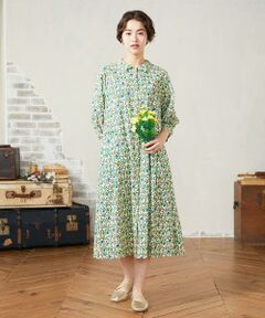 Jocomomola / ホコモモラ ロング・マキシ丈ワンピース | Calle del Almendro  プリントシャツワンピース