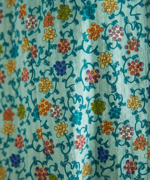 Jocomomola / ホコモモラ ロング・マキシ丈ワンピース | Calle del Almendro プリントシャツワンピース | 詳細13