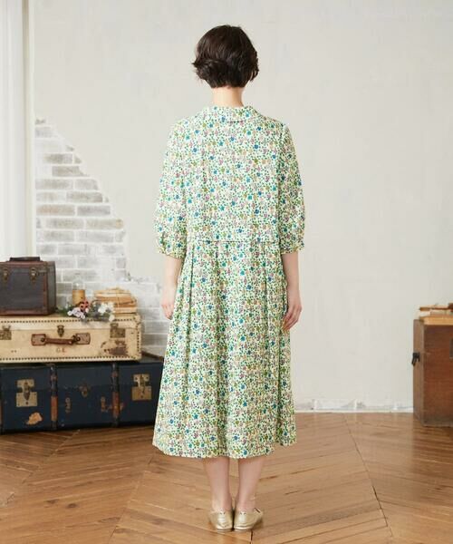Jocomomola / ホコモモラ ロング・マキシ丈ワンピース | Calle del Almendro プリントシャツワンピース | 詳細2