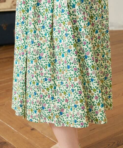 Jocomomola / ホコモモラ ロング・マキシ丈ワンピース | Calle del Almendro プリントシャツワンピース | 詳細9