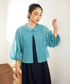 Jocomomola / ホコモモラ シャツ・ブラウス | テンセルシアーショートジャケット