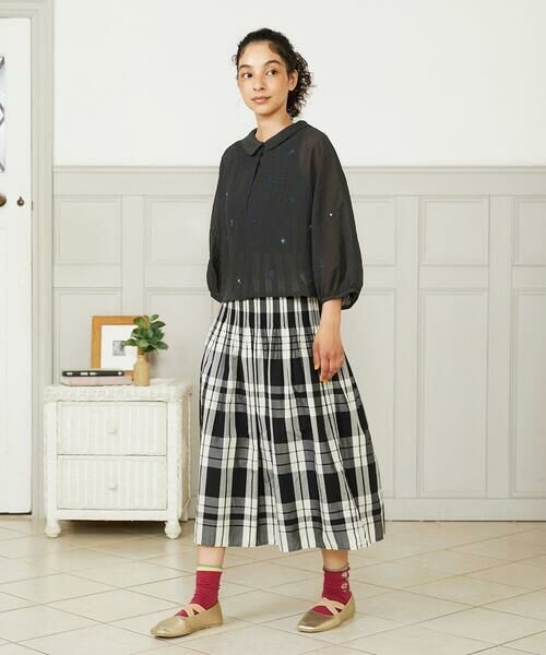 Jocomomola / ホコモモラ シャツ・ブラウス | テンセルシアーショートジャケット | 詳細8