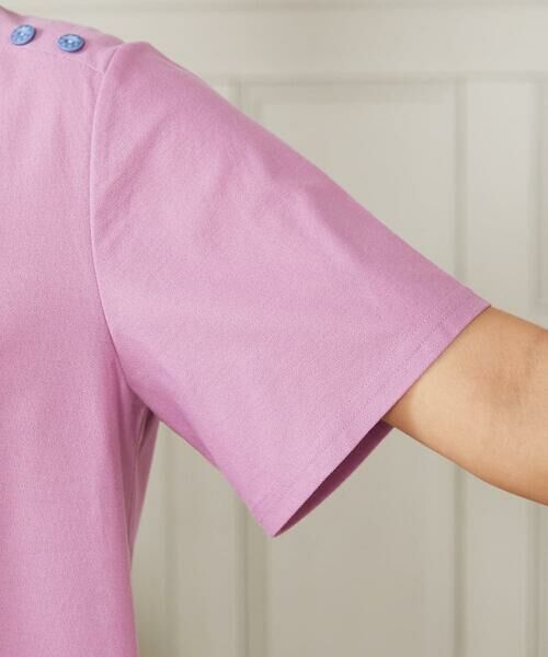 Jocomomola / ホコモモラ カットソー | Escala floral フラワー刺繍クラフトTシャツ | 詳細5