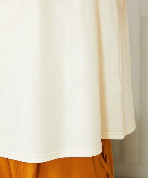 Jocomomola / ホコモモラ カットソー | Escala floral フラワー刺繍パフスリーブTシャツ | 詳細5