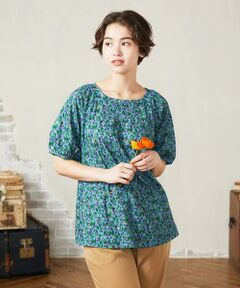 Jocomomola / ホコモモラ カットソー | 【接触冷感】Brote de flor リーフプリントカットソー