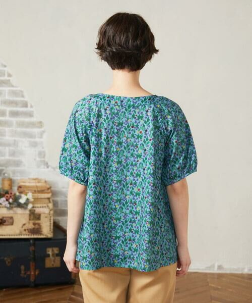 Jocomomola / ホコモモラ カットソー | 【接触冷感】Brote de flor リーフプリントカットソー | 詳細2