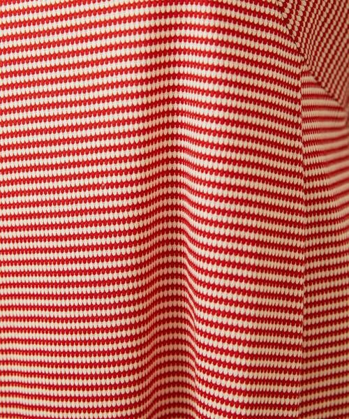 Jocomomola / ホコモモラ カットソー | 【接触冷感】Una ola ボーダージャカードカットソー | 詳細10