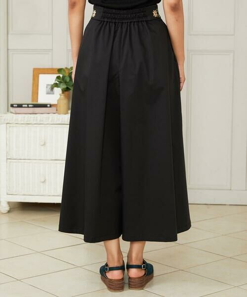 Jocomomola / ホコモモラ その他パンツ | Monotono フラワー刺繍ワイドパンツ | 詳細3