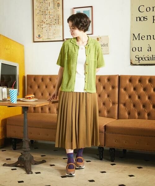 Jocomomola / ホコモモラ その他パンツ | Pleats スパンローンプリーツパンツ | 詳細10