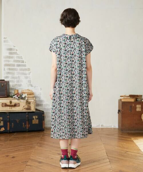 Jocomomola / ホコモモラ ロング・マキシ丈ワンピース | 【接触冷感】Brote de flor リーフプリントワンピース | 詳細2