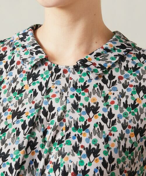 Jocomomola / ホコモモラ ロング・マキシ丈ワンピース | 【接触冷感】Brote de flor リーフプリントワンピース | 詳細3