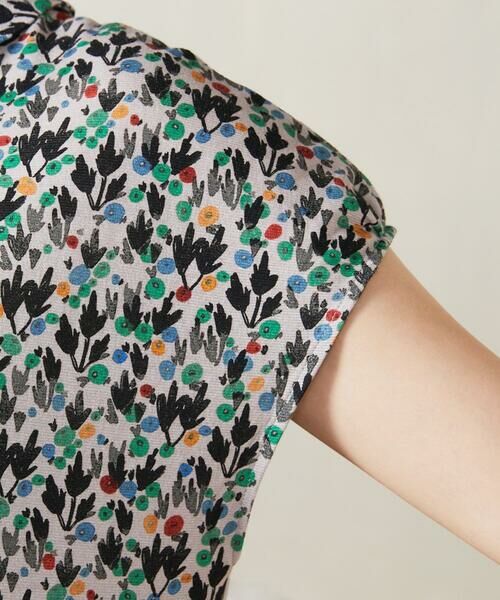 Jocomomola / ホコモモラ ロング・マキシ丈ワンピース | 【接触冷感】Brote de flor リーフプリントワンピース | 詳細4