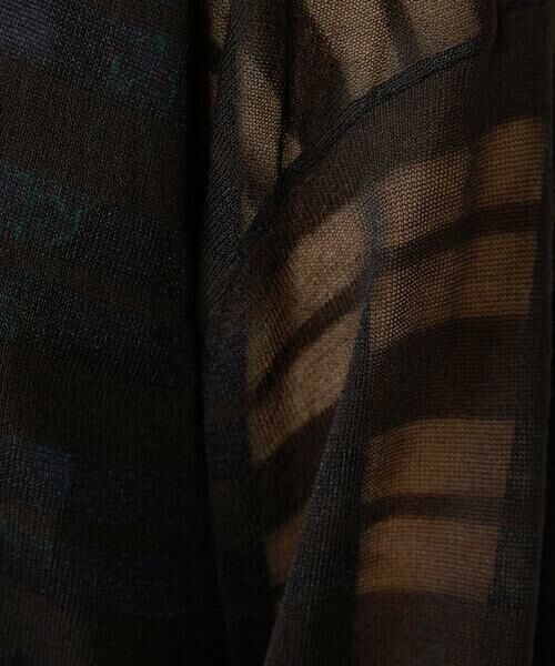 Jocomomola / ホコモモラ カーディガン・ボレロ | Brisa シアーボーダーカーディガン | 詳細12