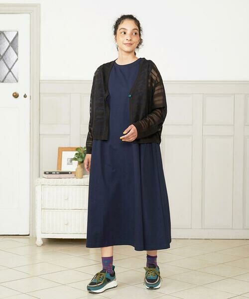 Jocomomola / ホコモモラ カーディガン・ボレロ | Brisa シアーボーダーカーディガン | 詳細13