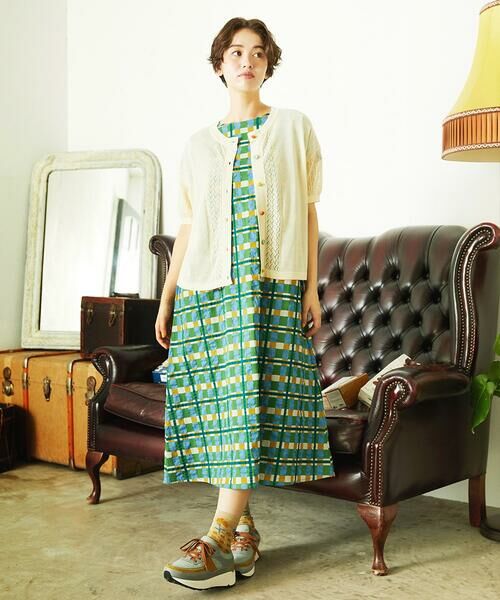 Jocomomola / ホコモモラ カーディガン・ボレロ | 【接触冷感】シアークルーネックカーディガン | 詳細16