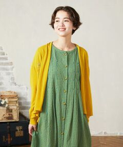 Jocomomola / ホコモモラ カーディガン・ボレロ | 【接触冷感】シアートッパーカーディガン
