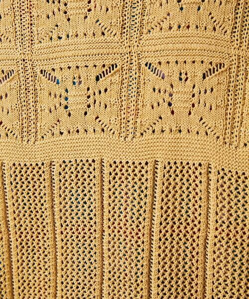 Jocomomola / ホコモモラ カーディガン・ボレロ | Jaula  襟付き透かし編みカーディガン | 詳細7