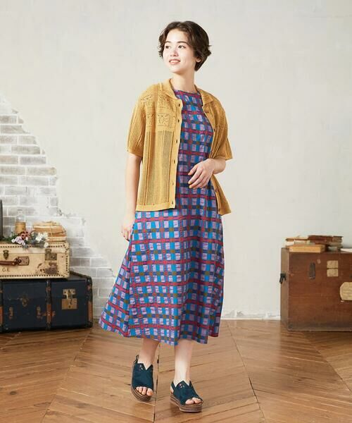 Jocomomola / ホコモモラ カーディガン・ボレロ | Jaula  襟付き透かし編みカーディガン | 詳細8