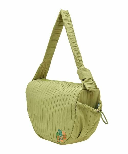 Jocomomola / ホコモモラ ショルダーバッグ | プリーツデザインラウンドショルダーバッグ | 詳細1