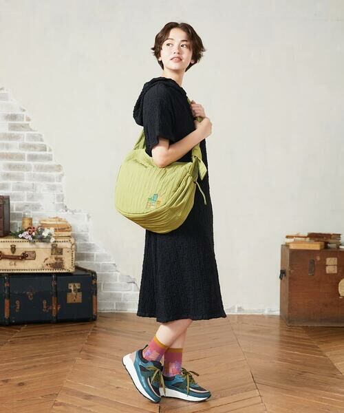 Jocomomola / ホコモモラ ショルダーバッグ | プリーツデザインラウンドショルダーバッグ | 詳細10