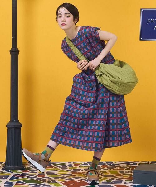 Jocomomola / ホコモモラ ショルダーバッグ | プリーツデザインラウンドショルダーバッグ | 詳細12