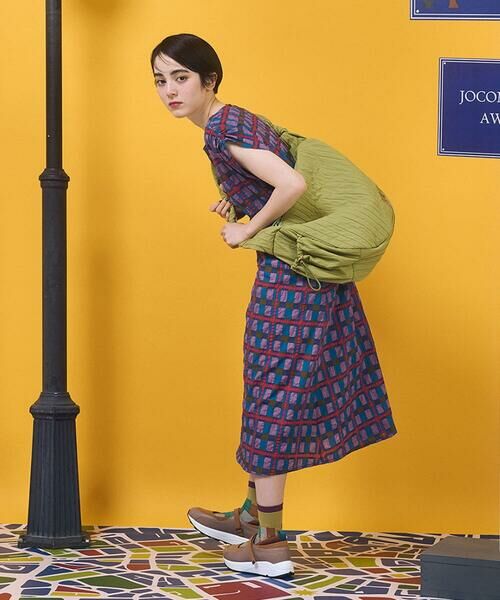 Jocomomola / ホコモモラ ショルダーバッグ | プリーツデザインラウンドショルダーバッグ | 詳細14