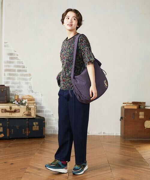 Jocomomola / ホコモモラ ショルダーバッグ | プリーツデザインラウンドショルダーバッグ | 詳細18