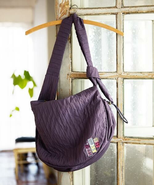Jocomomola / ホコモモラ ショルダーバッグ | プリーツデザインラウンドショルダーバッグ | 詳細19